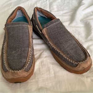 Twisted X SLIP-ON DRIVING MOC Shoes size 10